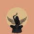 illustrate anything, draw silhouette