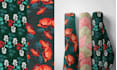 illustrate custom pattern fashion fabric designs