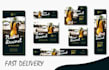 design professional website creative banner ads