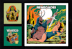 do amazing art retro horror, stoner, psychedelic