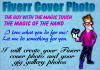 create a fiverr cover graphic and gig photo
