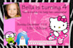 create a birthday party invitation for your kid