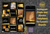 create aesthetic canva instagram feed templates