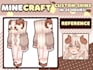 create a premium custom minecraft skin from scratch in 24hrs