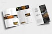 design a premium modern restaurant menu, flyer, or brochure
