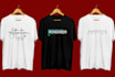 do unique minimalist typography t shirt design