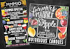 design unique chalkboard menus