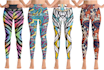 create trendy pattern leggings design