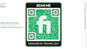 design qr code with logo and call to action text in 2 hrs
