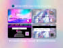 do holographic luxury business card design