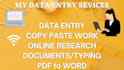 do your data entry works fast and accurately