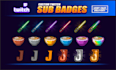 create express custom twitch sub badges