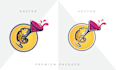vectorize or recreate a logo from any kind of image or scan file