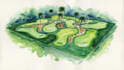 do golf course design drawing