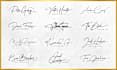 design a signature logo or watermark