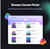create e learning education platform with a backend