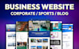 provide professional website design services on wordpress, shopify, and wix