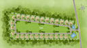 render 2d architectural site plan and master plan for real estate