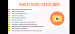 high quality dofollow SEO backlinks blog comments