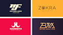 design professional modern monogram initial letters minimal lettermark font logo