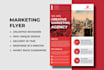 design creative unique professional corporate business flyer