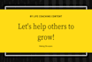 write SEO life coaching article and blogs on motivation and personal development