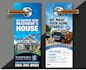 design pressure washing door hanger and rack card