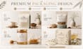 coffee bag packaging, product label, food pouch or custom packaging