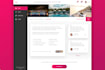 be your front end web developer, HTML, CSS, react, nextjs