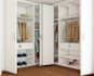do walk in closet, millwork cabinet 2d floor plan and 3d model