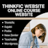 setup elearning thinkific kajabi teachable online course website