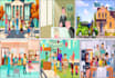 illustrate colorful storyboard for your animation projects