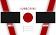 create youtube intro outro banner and lower thirds animation
