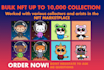 create unique nft art collection with 100, 1k, 10k nfts