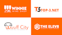 do 2 creative minimalist trendy logo designs for business