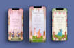 design luxury indian wedding invitation and digital e invite