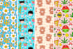 create unique seamless pattern design for textile and fabric