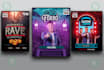design an attractive modern event poster,movie poster for you