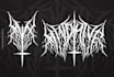 create brutal death thrash black metal band typography logo