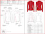design fashion illustrations , fashion technical flats