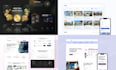 design website UX UI, wireframes, and prototype in figma