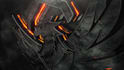 create a stunning dark 3d logo intro with neon glow animation