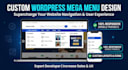 create or fix your wordpress mega menu and ubermenu
