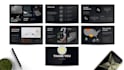 design visual appealing pitch deck presentation