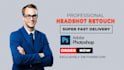 do business corporate headshot retouch image retouching portrait photo editing