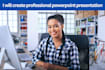 make a professional and eye catching powerpoint for your business