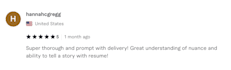 write your resume or cover letter or bio or linkedin profile