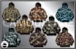 create a custom seamless vector camouflage pattern