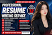deliver professional resume writing service, cover letter in 12 hours