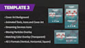 create a music promo video pack for social media, instagram
